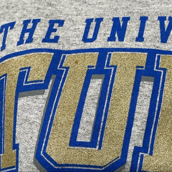 Vintage Champion Tulsa University Golden Hurricane Pullover Hooded Sweater Sz S - Picture 8 of 11